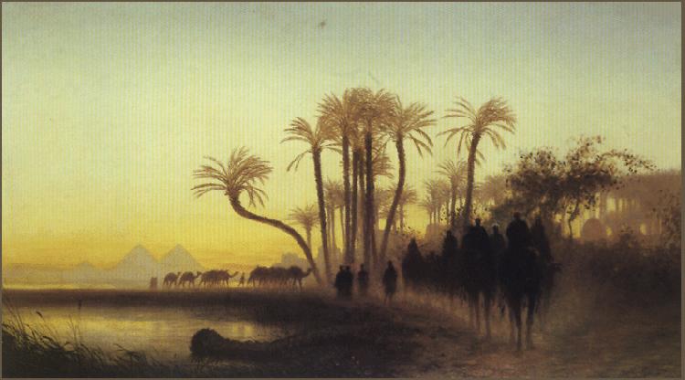 Charles - Theodore Frere The Caravan oil painting image